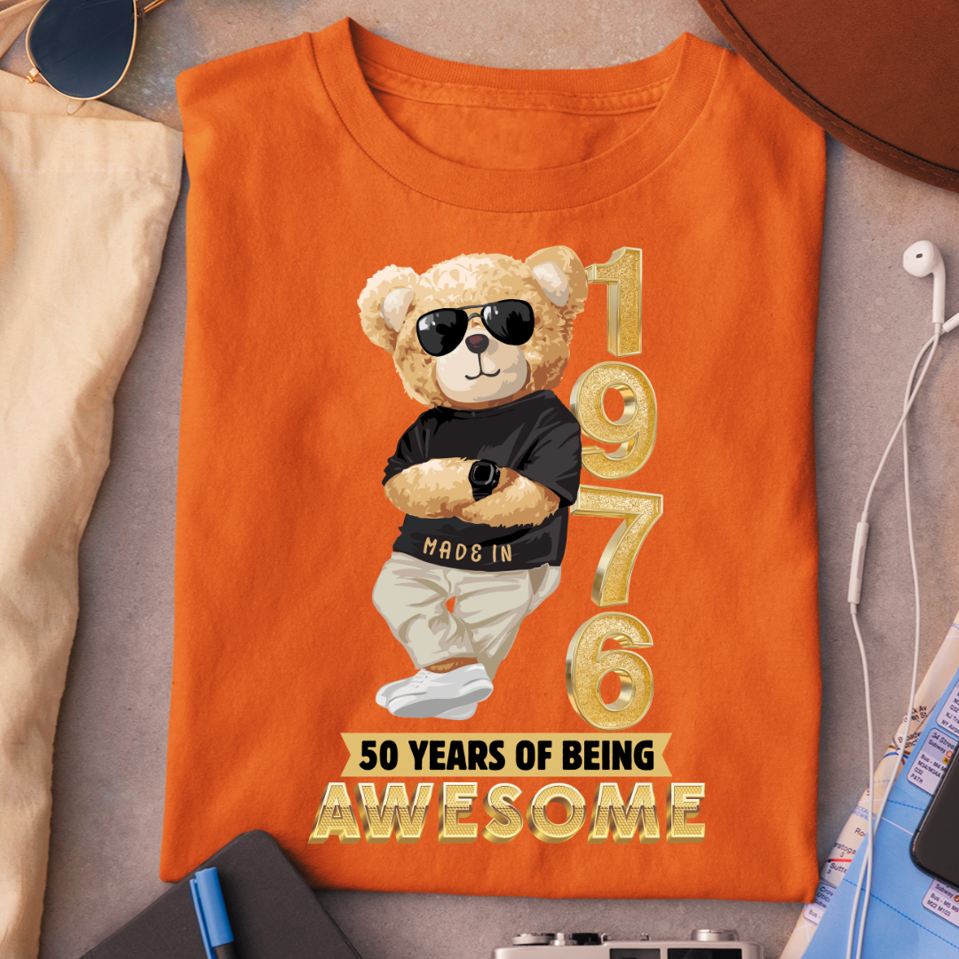 50-1976 YEARS OF BEING AWESOME QI