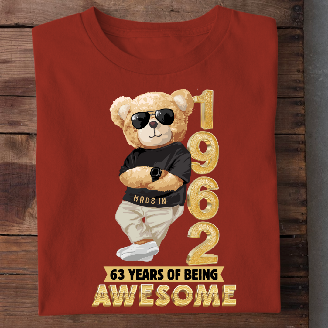 63-1962 YEARS OF BEING AWESOME QI