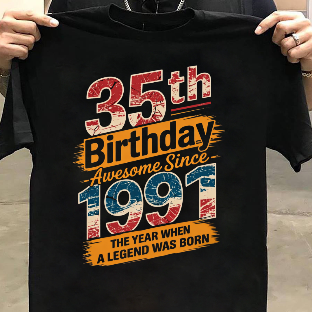 35TH BIRTHDAY AWESOME 1991 QI
