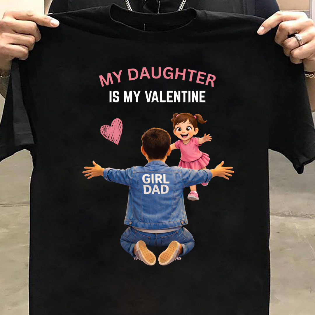 MY DAUGHTER IS MY VALENTINE(GIRL DAD)