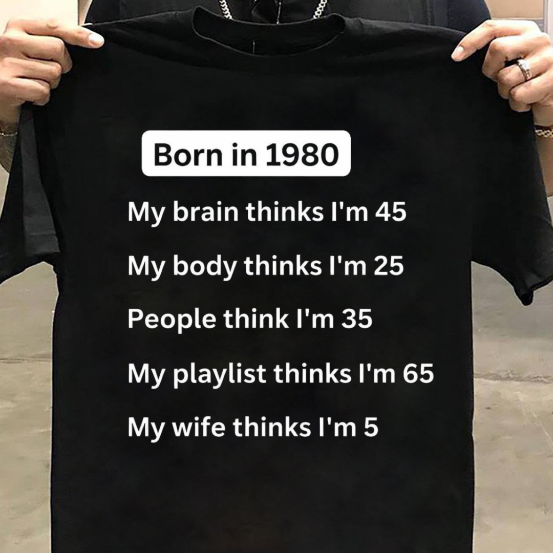 BORN 1980 MY WIFE THINKS 5 QI