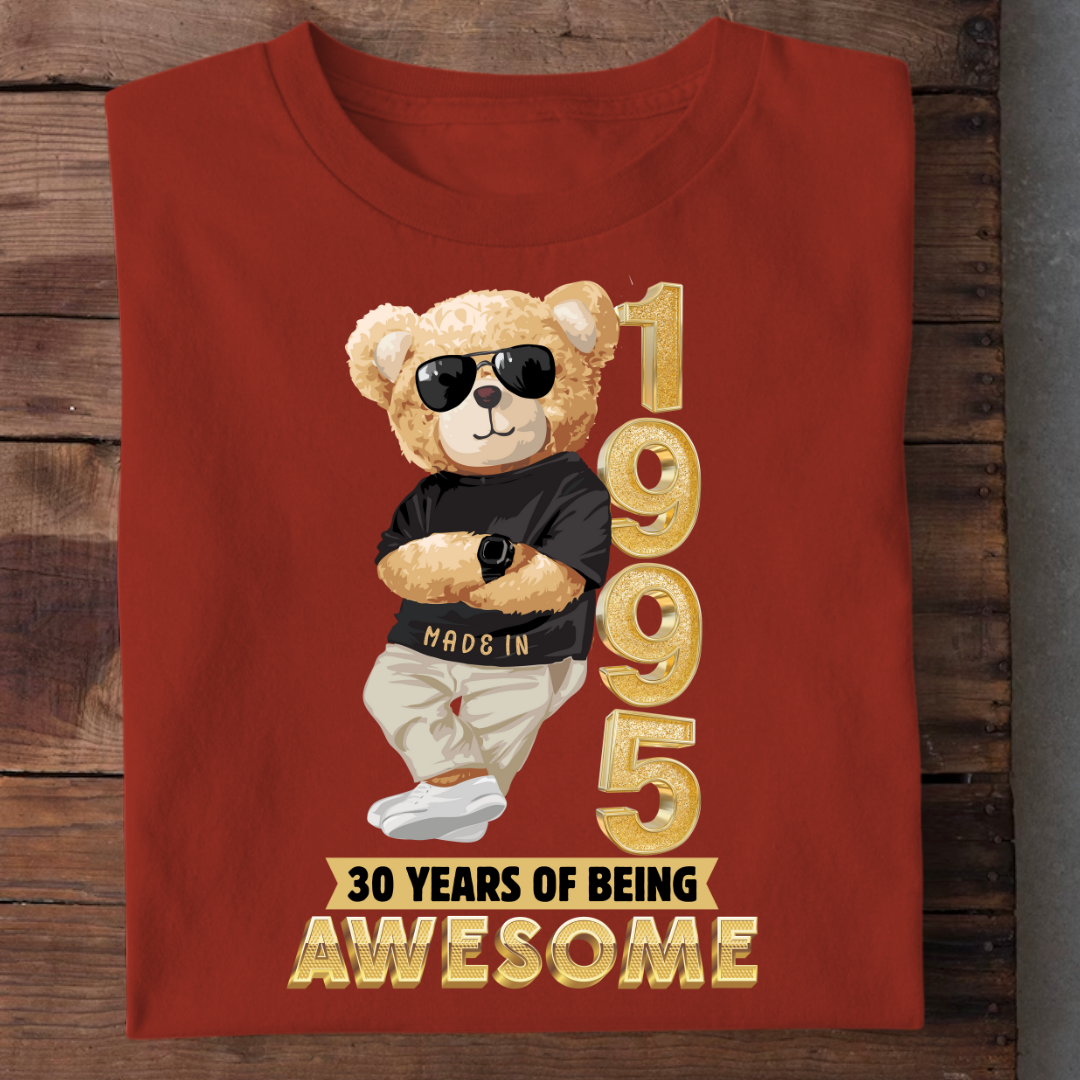 30-1995 YEARS OF BEING AWESOME QI