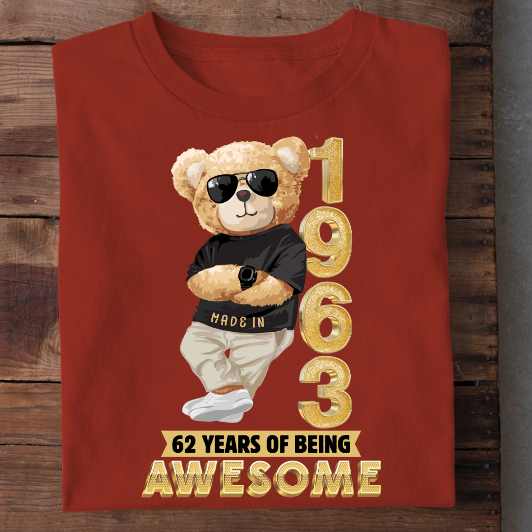 62-1963 YEARS OF BEING AWESOME QI