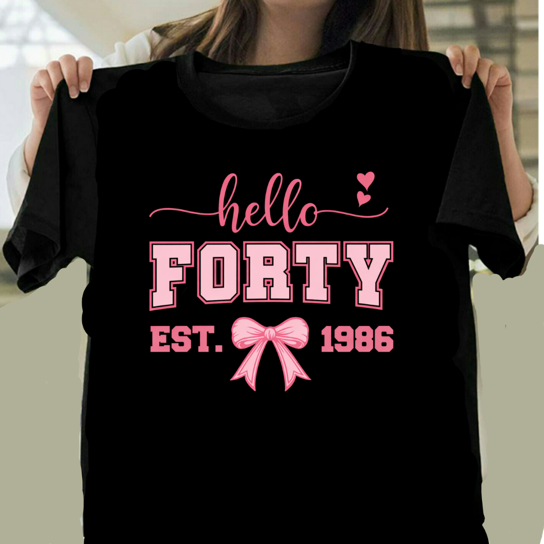 HELLO 40 EST 1986 QI