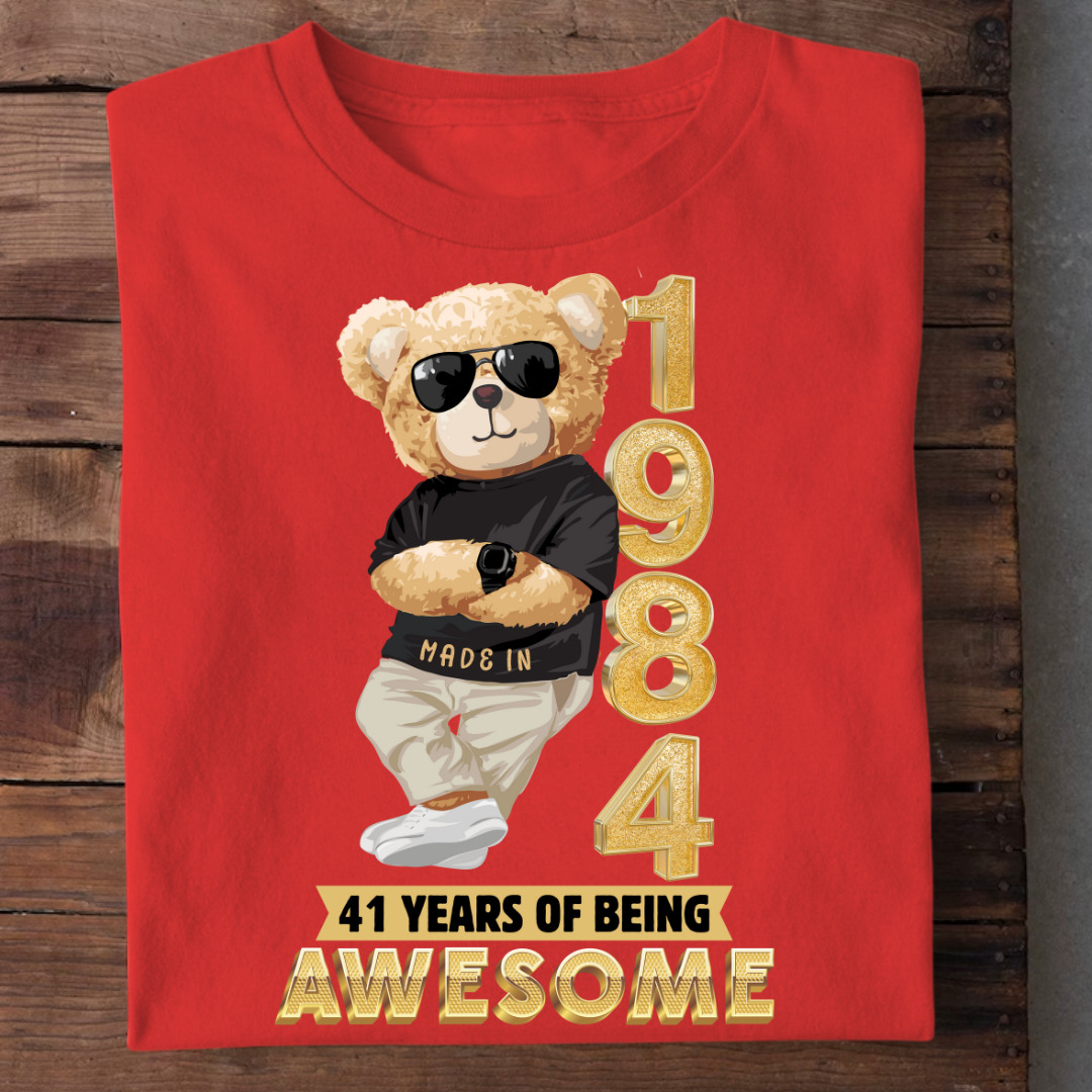 41-1984 YEARS OF BEING AWESOME QI