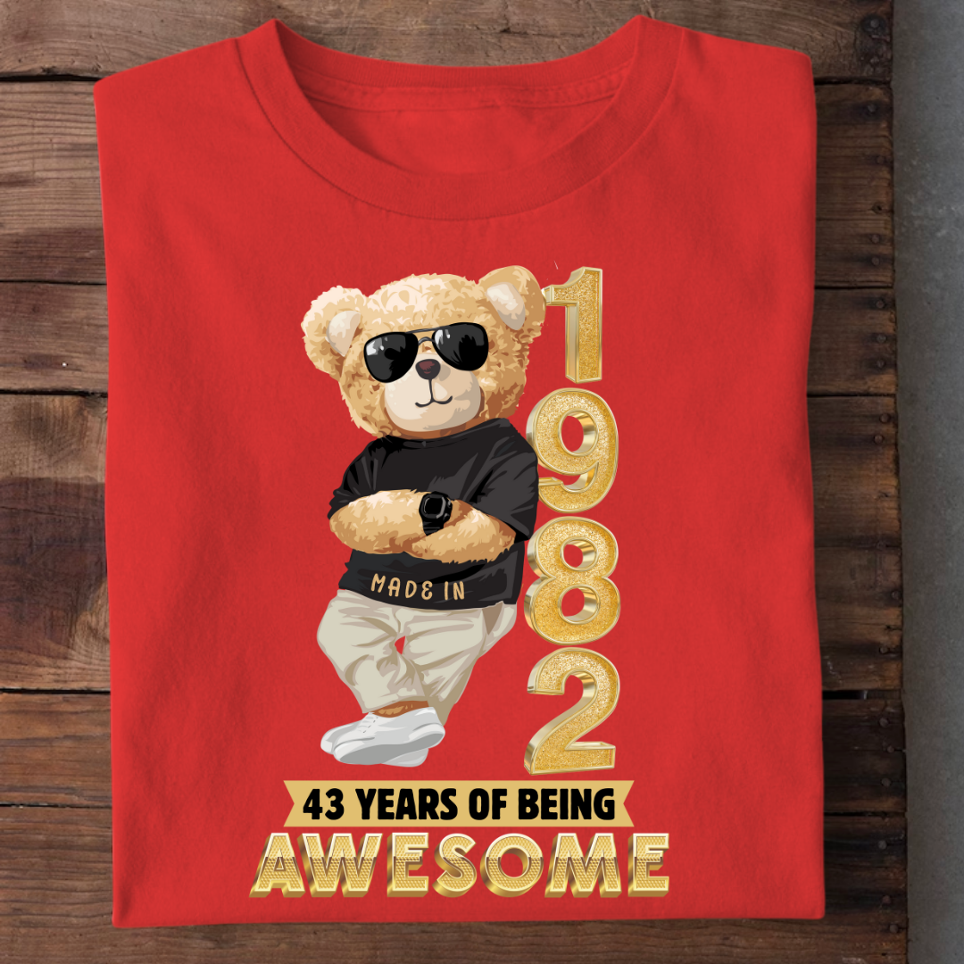 43-1982 YEARS OF BEING AWESOME QI