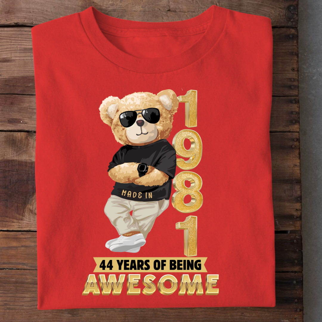 44-1981 YEARS OF BEING AWESOME QI
