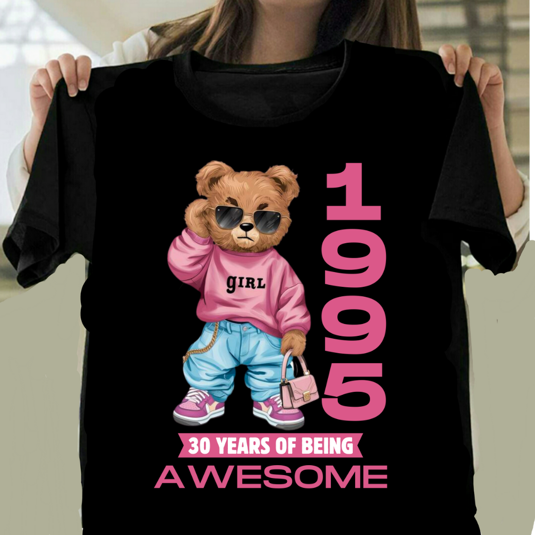 1995 GIRL 30 YEARS OF AWESOME QI