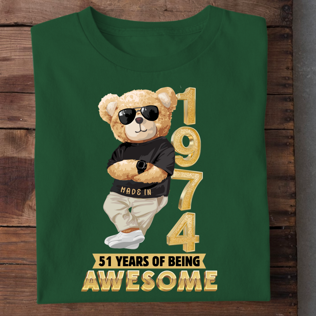 51-1974 YEARS OF BEING AWESOME QI