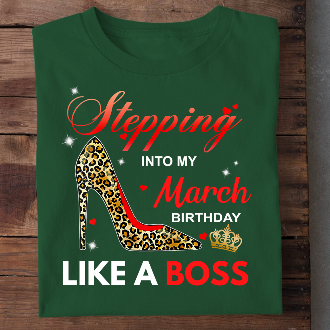 MARCH BIRTHDAY BOSS