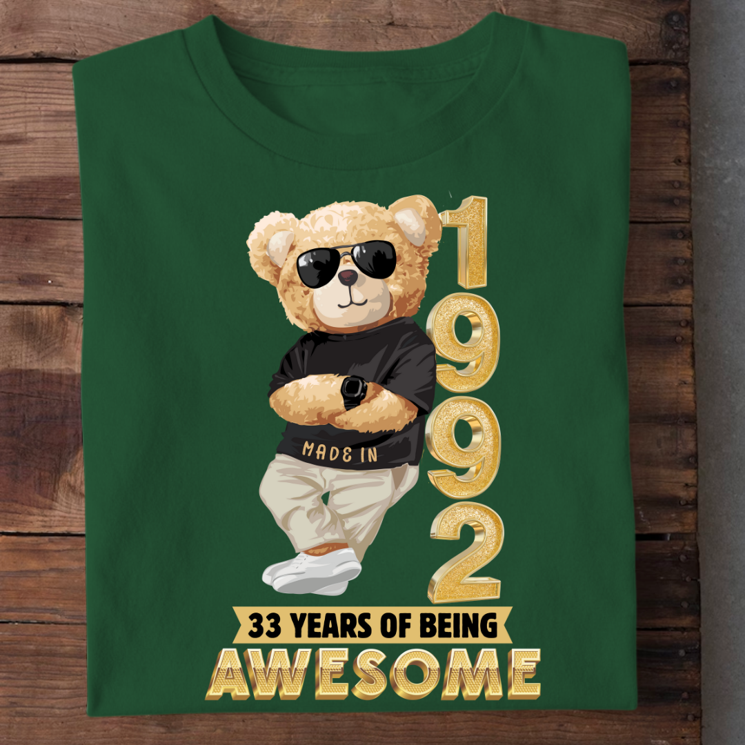 33-1992 YEARS OF BEING AWESOME QI