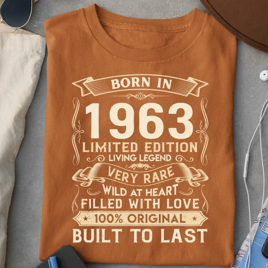 1963 LIVING LEGEND | VINTAGE 1963 T-SHIRT