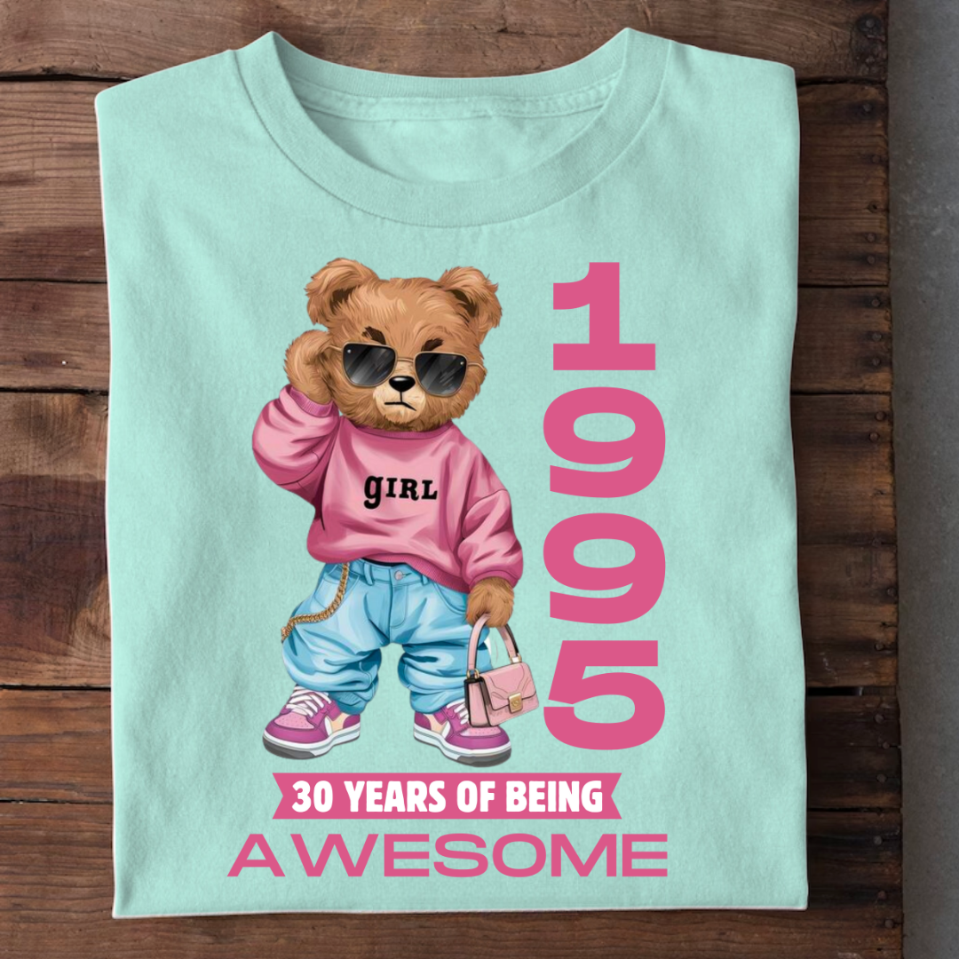1995 GIRL 30 YEARS OF AWESOME QI