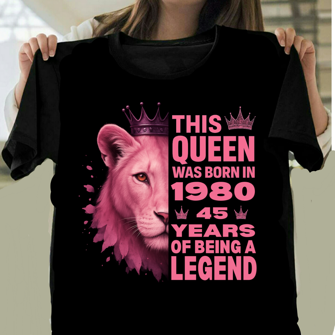 1980 QUEEN 45 YEARS BEING LEGEND