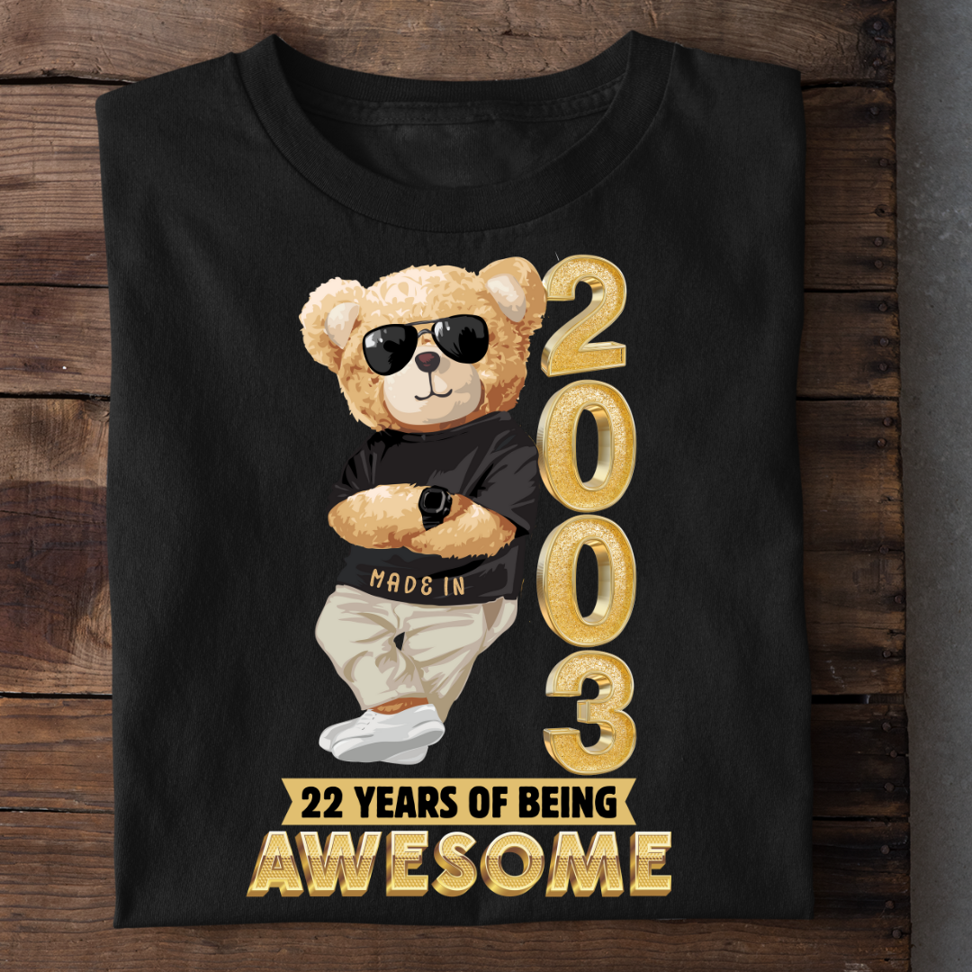 22-2003 YEARS OF BEING AWESOME QI