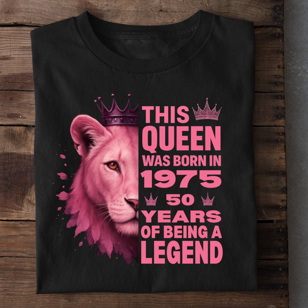 1975 QUEEN 50 YEARS BEING LEGEND