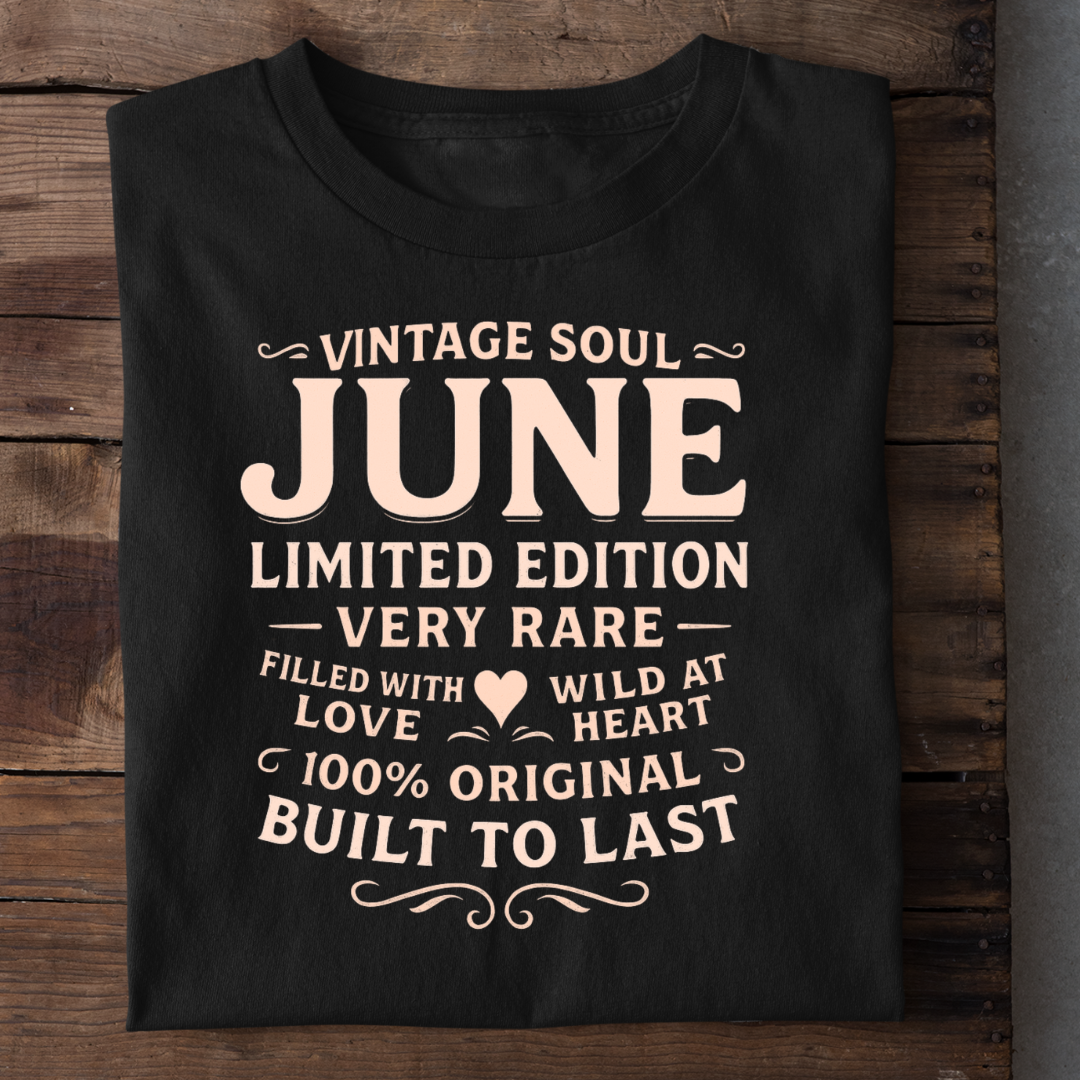 VINTAGE SOUL JUNE BORN