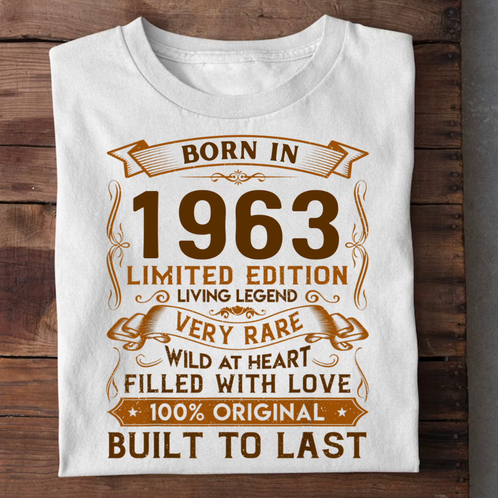1963 LIVING LEGEND | VINTAGE 1963 T-SHIRT