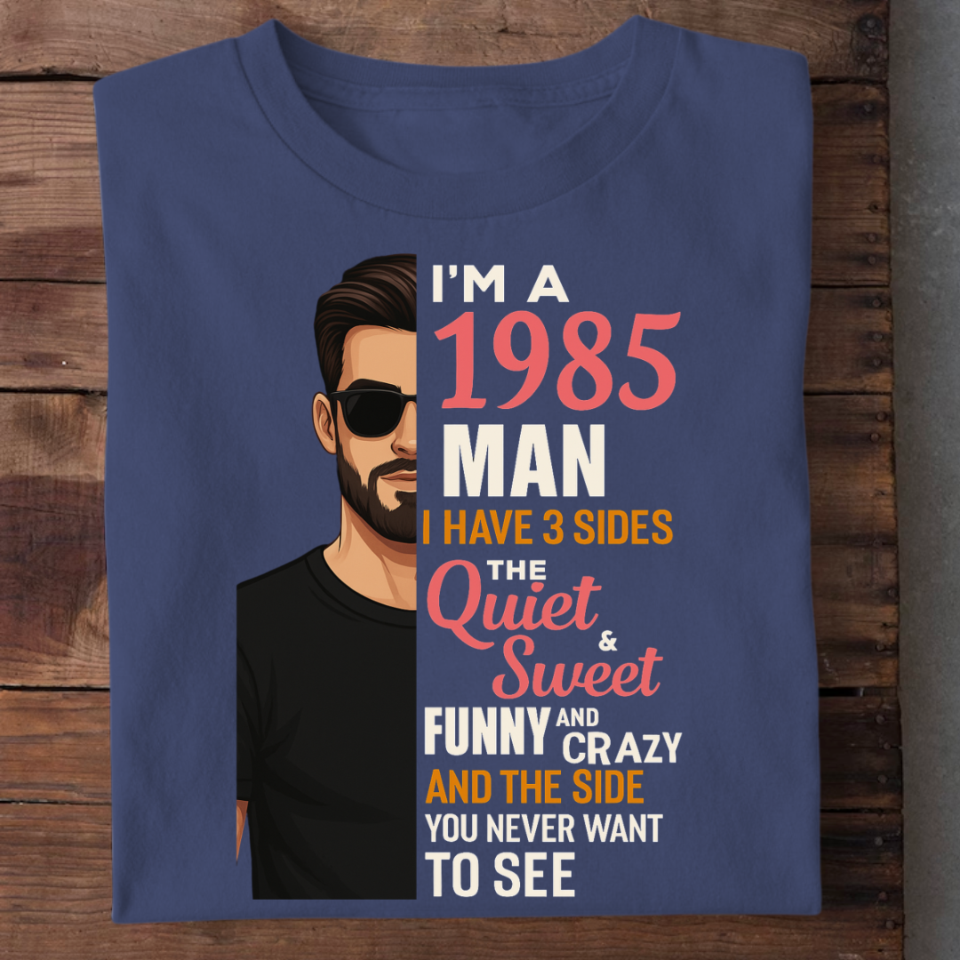 1985 MAN WITH 3 SIDES QI