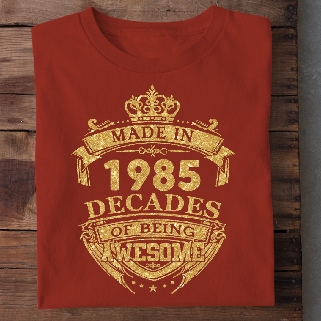 1985 DECADES OF BEING AWESOME QI