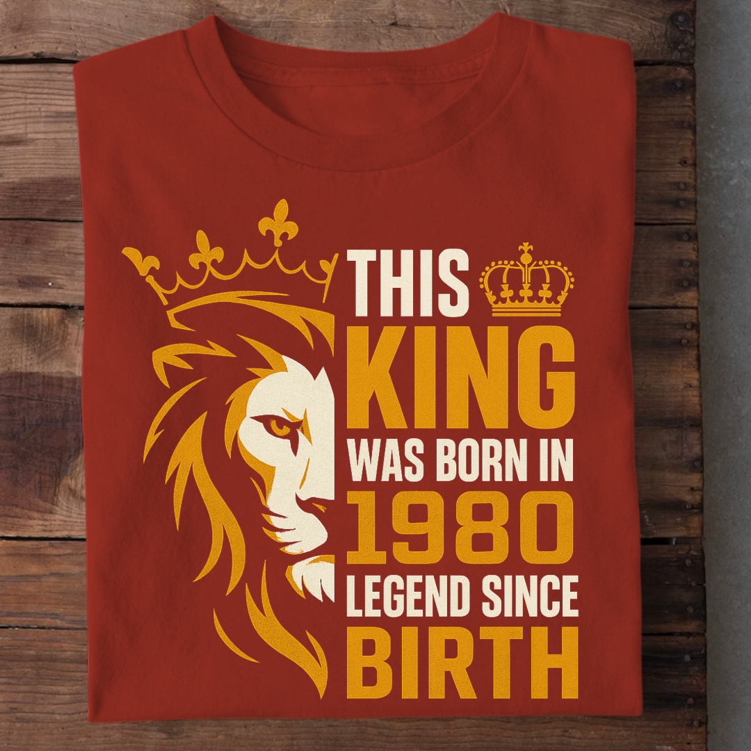 KING 1980 BORN LEGEND QI