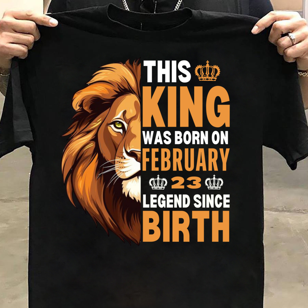 KING 23RD FEBRUARY
