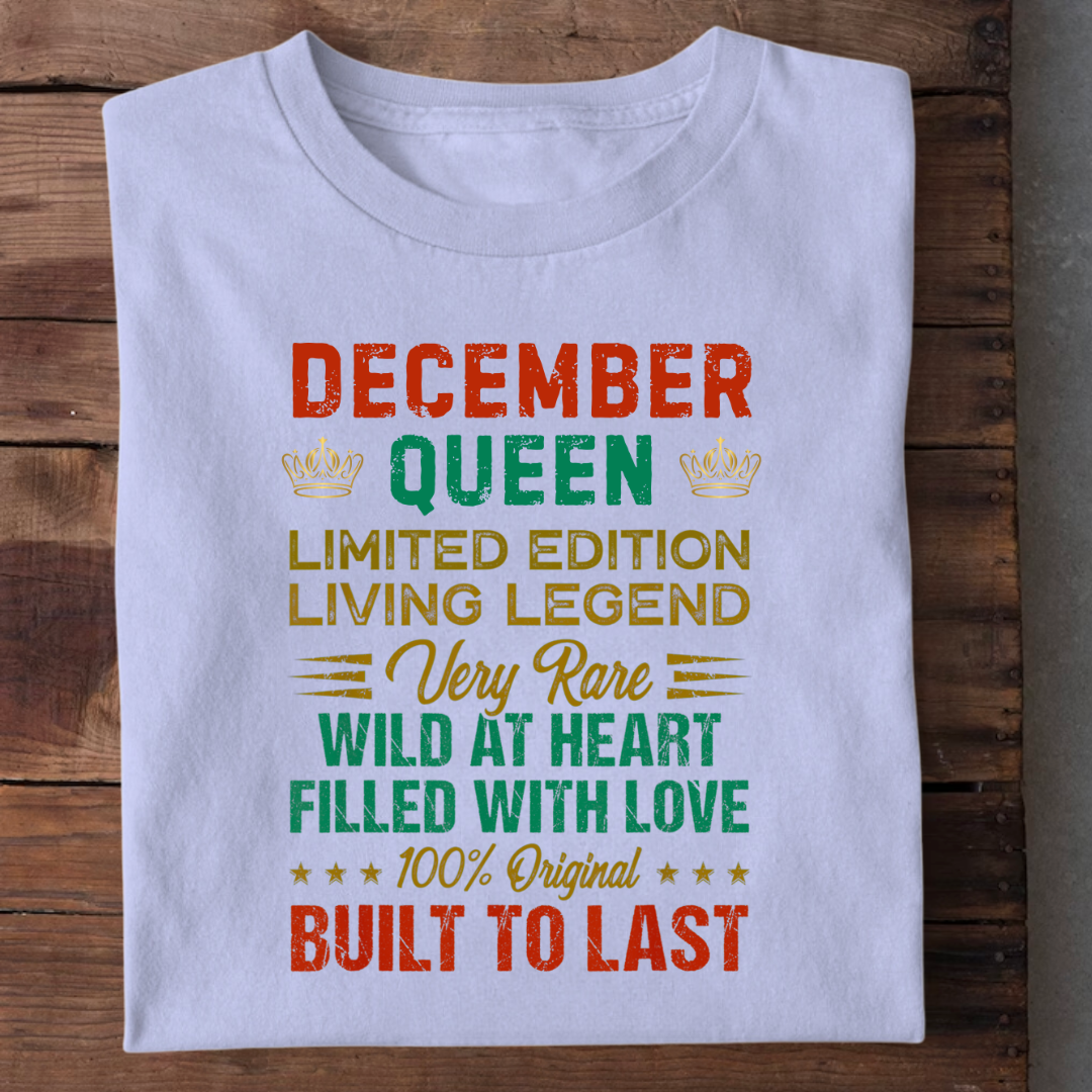 DECEMBER QUEEN BUILT TO LAST QI