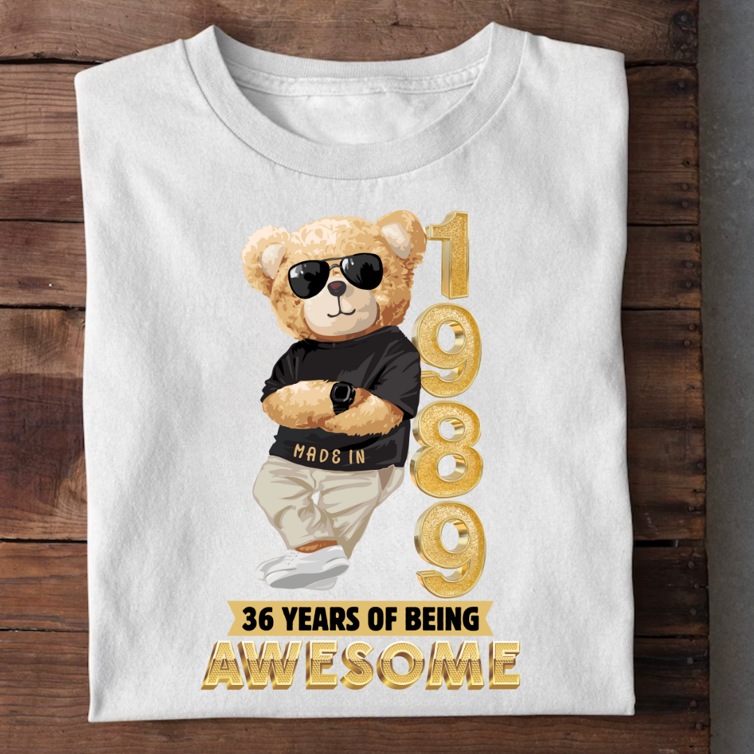 36-1989 YEARS OF BEING AWESOME QI