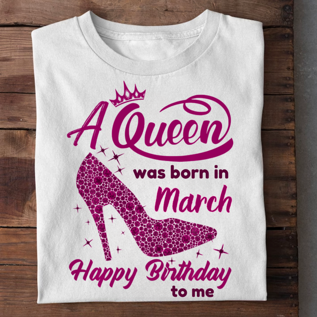 A QUEEN WAS BORN IN MARCH