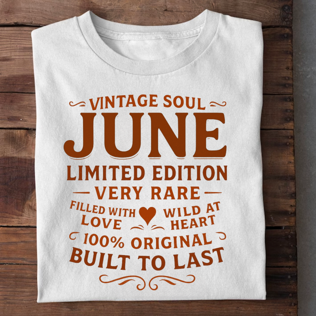 VINTAGE SOUL JUNE BORN