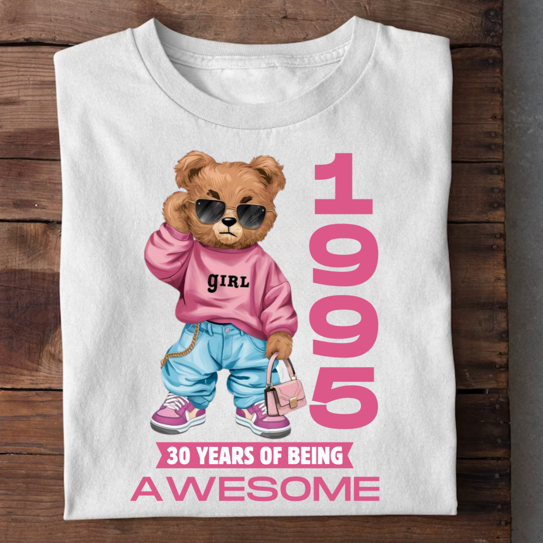1995 GIRL 30 YEARS OF AWESOME QI