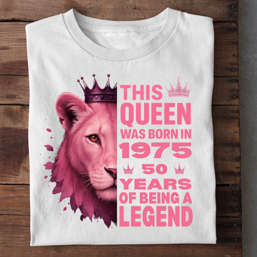 1975 QUEEN 50 YEARS BEING LEGEND