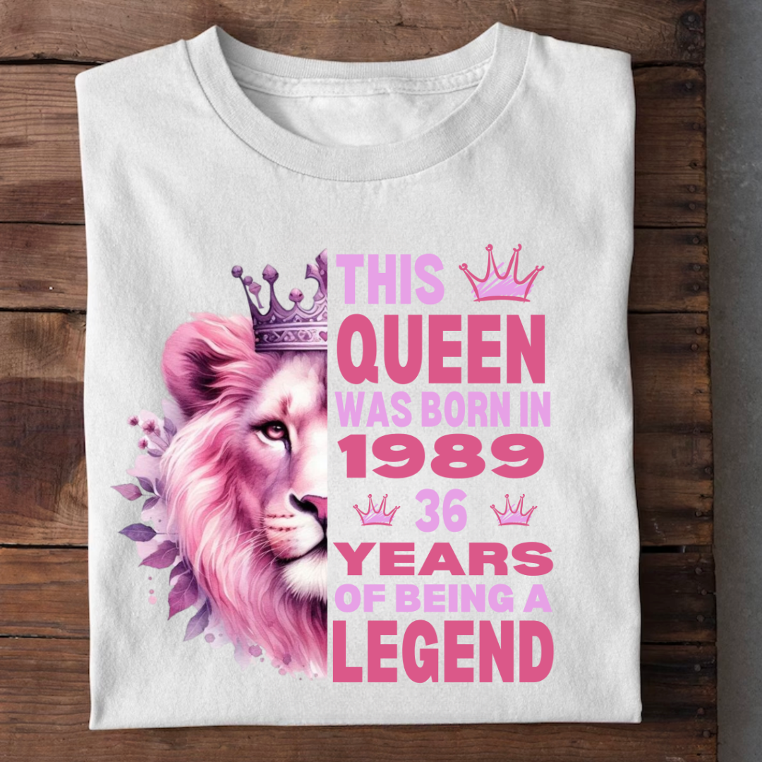 QUEEN BORN 1989 LEGEND 36 QI