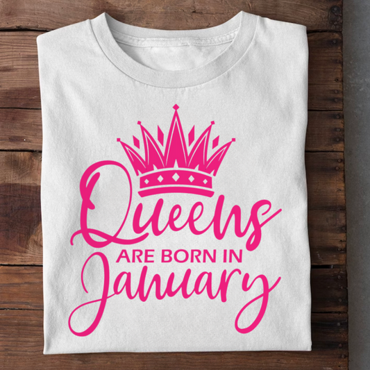 QUEENS BORN IN JANUARY