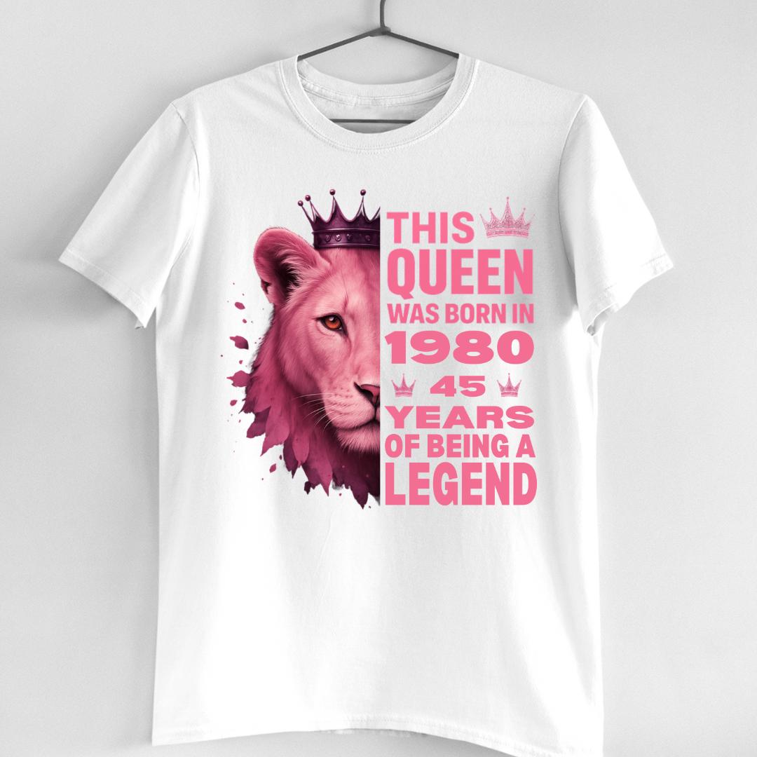 1980 QUEEN 45 YEARS BEING LEGEND
