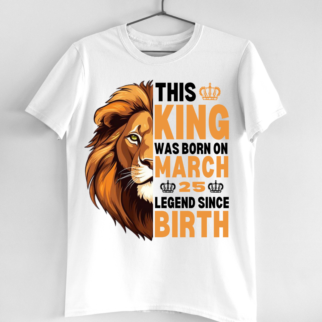 KING 25TH MARCH