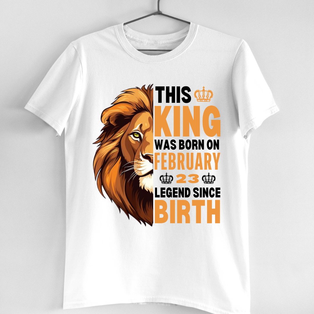 KING 23RD FEBRUARY