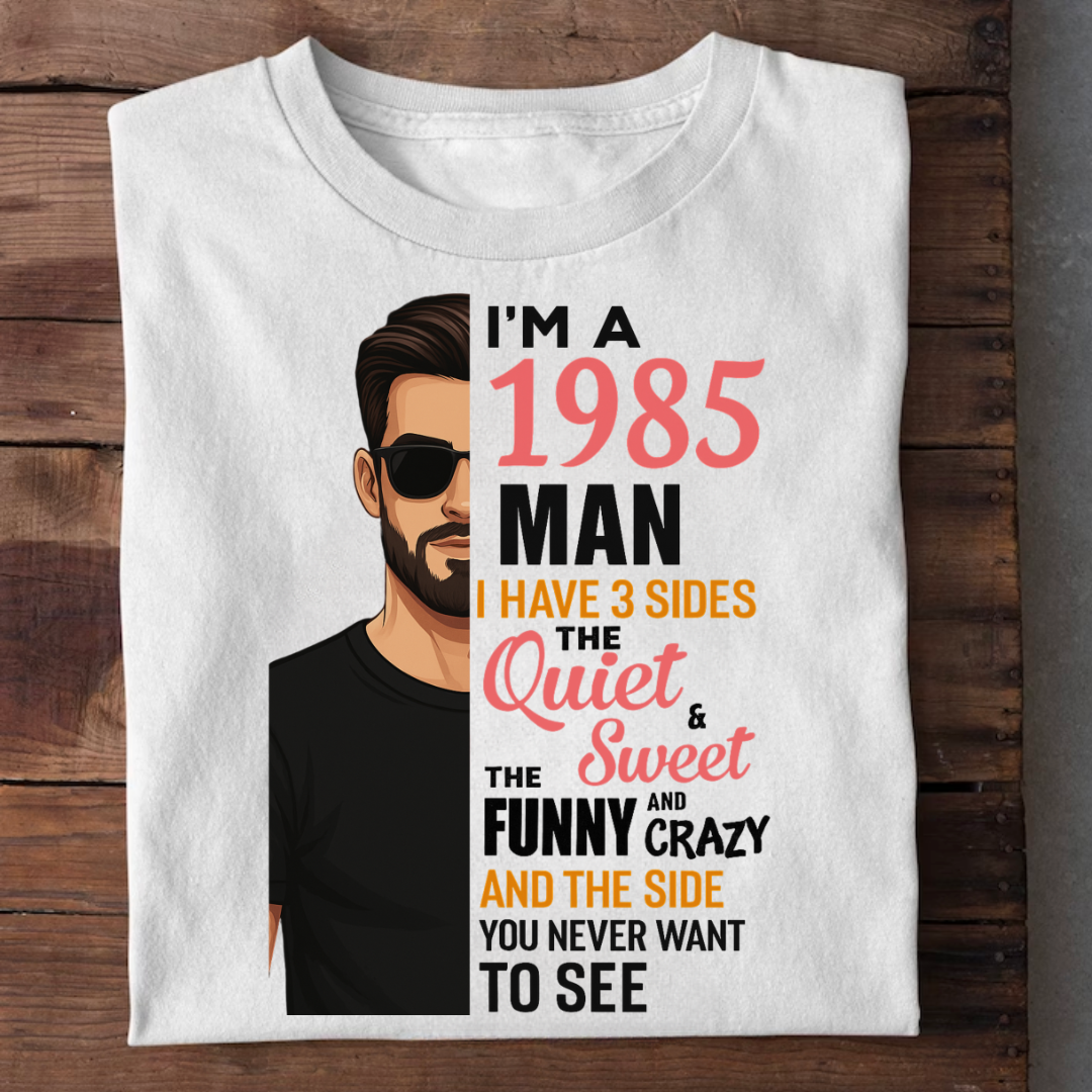1985 MAN WITH 3 SIDES QI