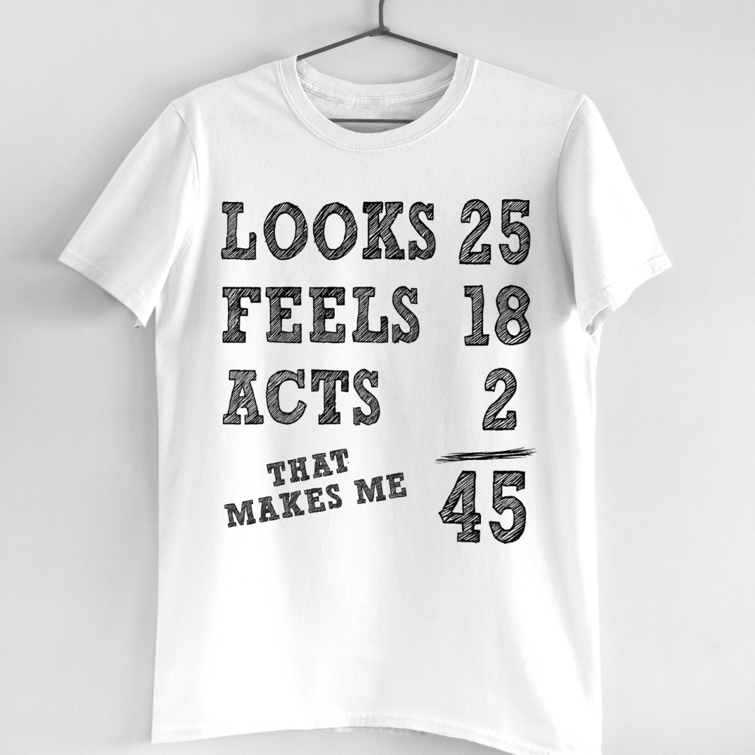 THAT MAKES ME 45 QI