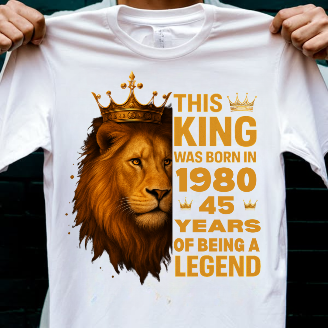 1980 KING 45 YEARS BEING LEGEND QI