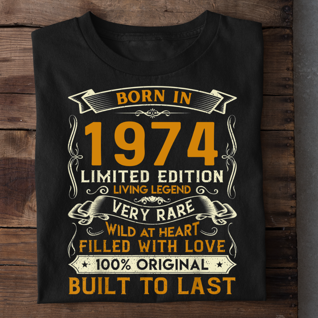 1974 LIVING LEGEND | VINTAGE 1974 T-SHIRT