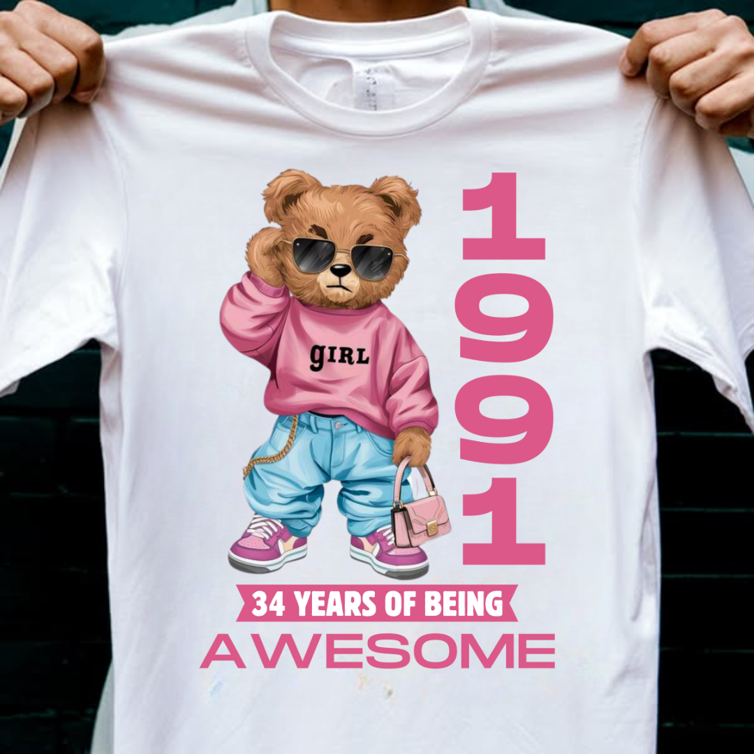 34-1991 YEARS OF BEING AWESOME QI