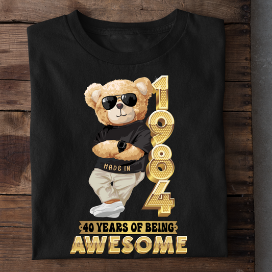 40 YEARS OF BEING AWESOME