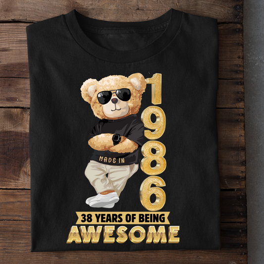 38 YEARS OF BEING AWESOME