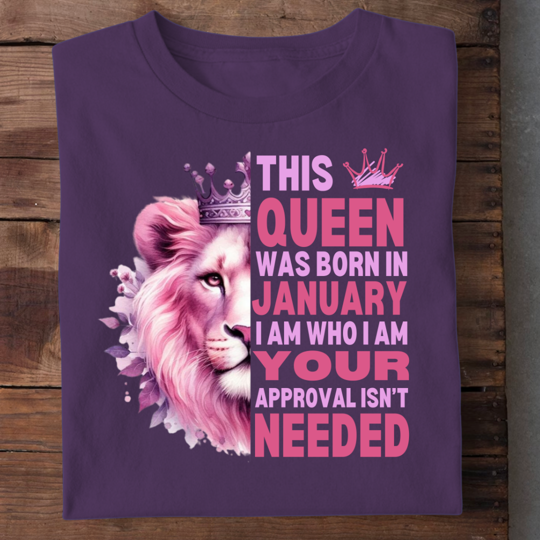 JANUARY QUEEN I AM WHO I AM QI