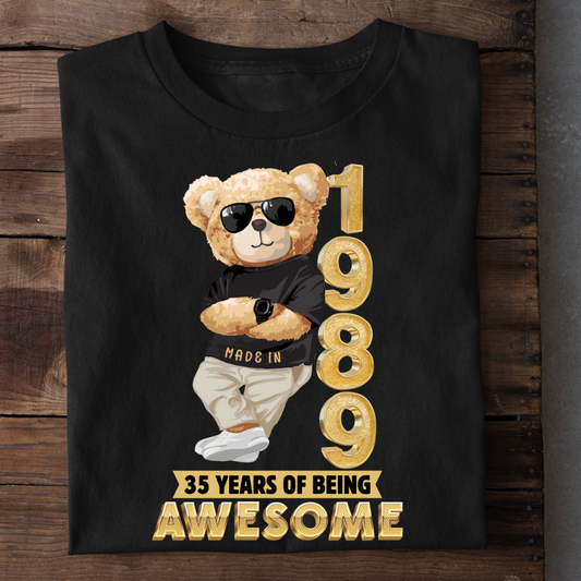 35 YEARS OF BEING AWESOME