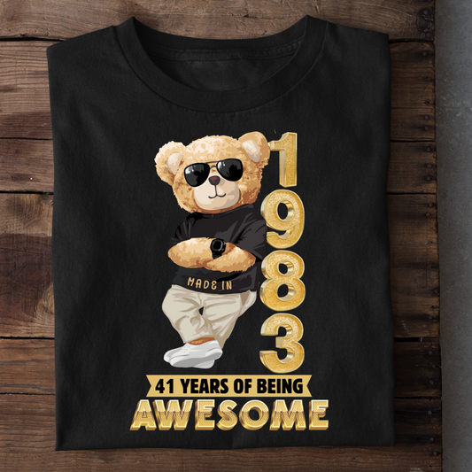 41 YEARS OF BEING AWESOME