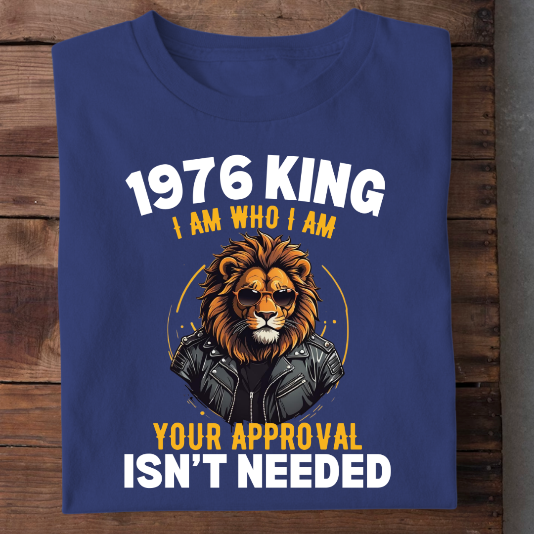 1976 KING APPROVAL ISN'T NEEDED QI
