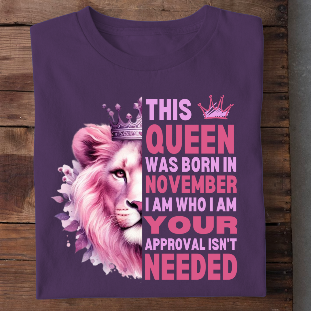 NOVEMBER QUEEN I AM WHO I AM QI