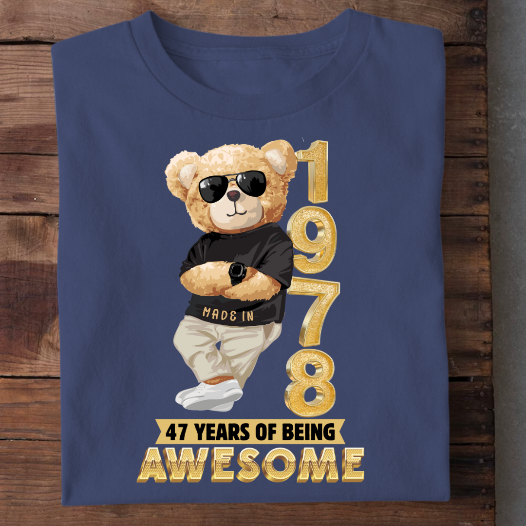 47-1978 YEARS OF BEING AWESOME QI